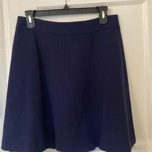 LOFT Navy Blue Skirt